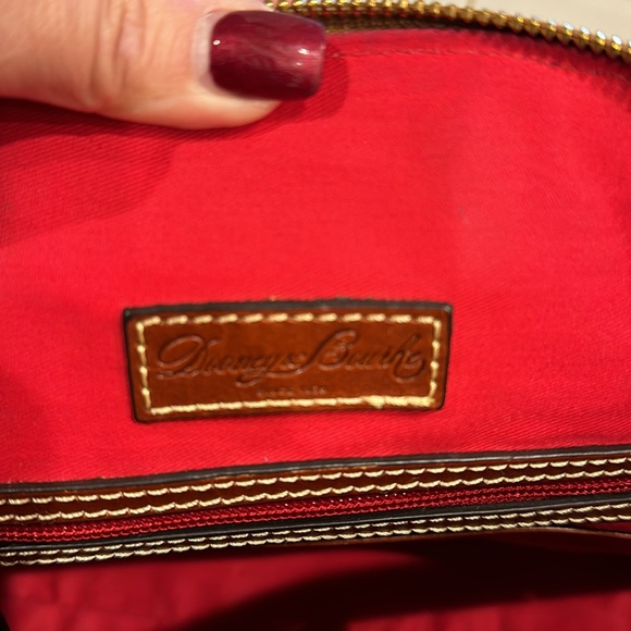 Dooney & Burke tailored red satchel. - Picture 12 of 15